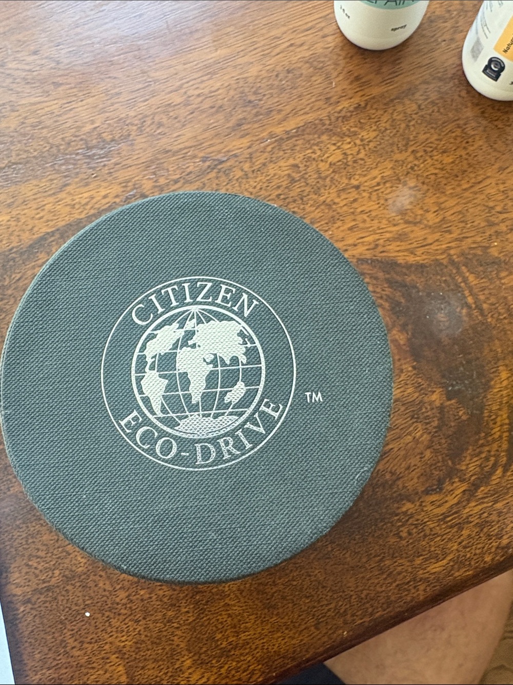 Citizen Eco-Drive Round Silver Watch Case in Rose Pink face - Picture 5 of 6
